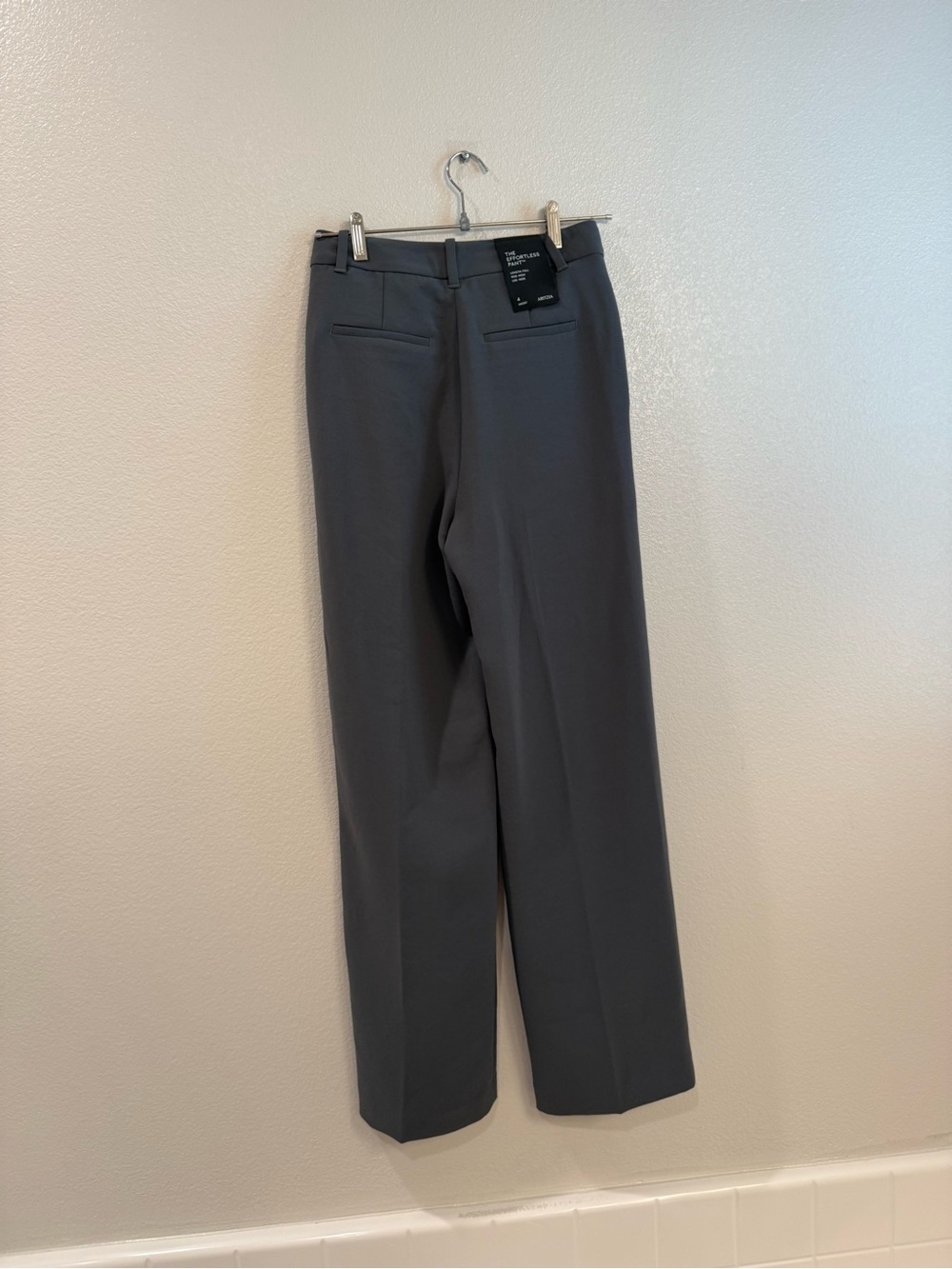 Grey Aritzia Effortless Pants Crepette - Picture 9 of 13